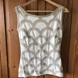 Handmade boat neck top Alabama Chanin DIY